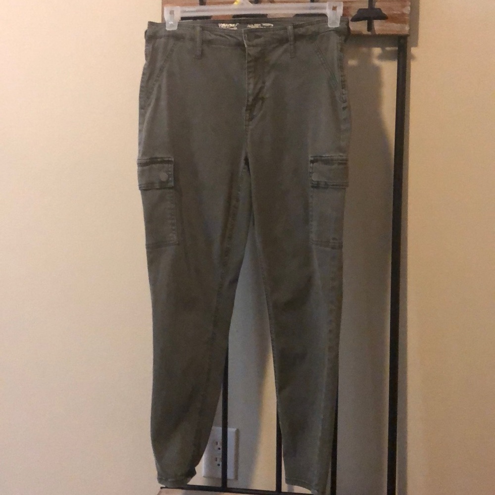 Army green pants